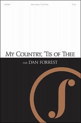 My Country, 'Tis of Thee SATB choral sheet music cover